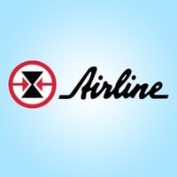 airline logo blue