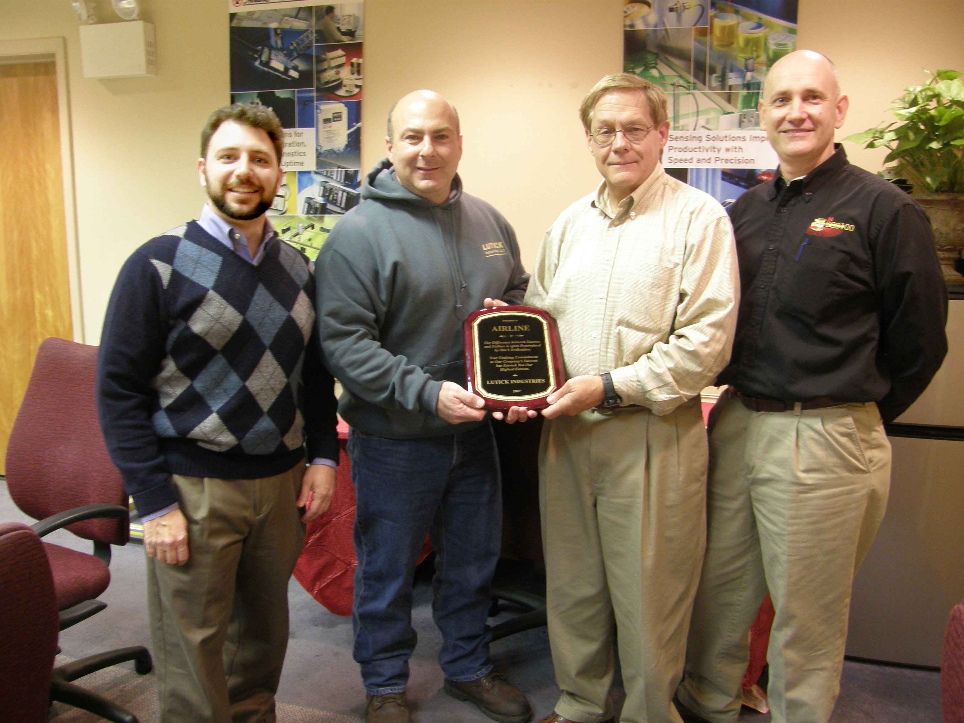 award from cust