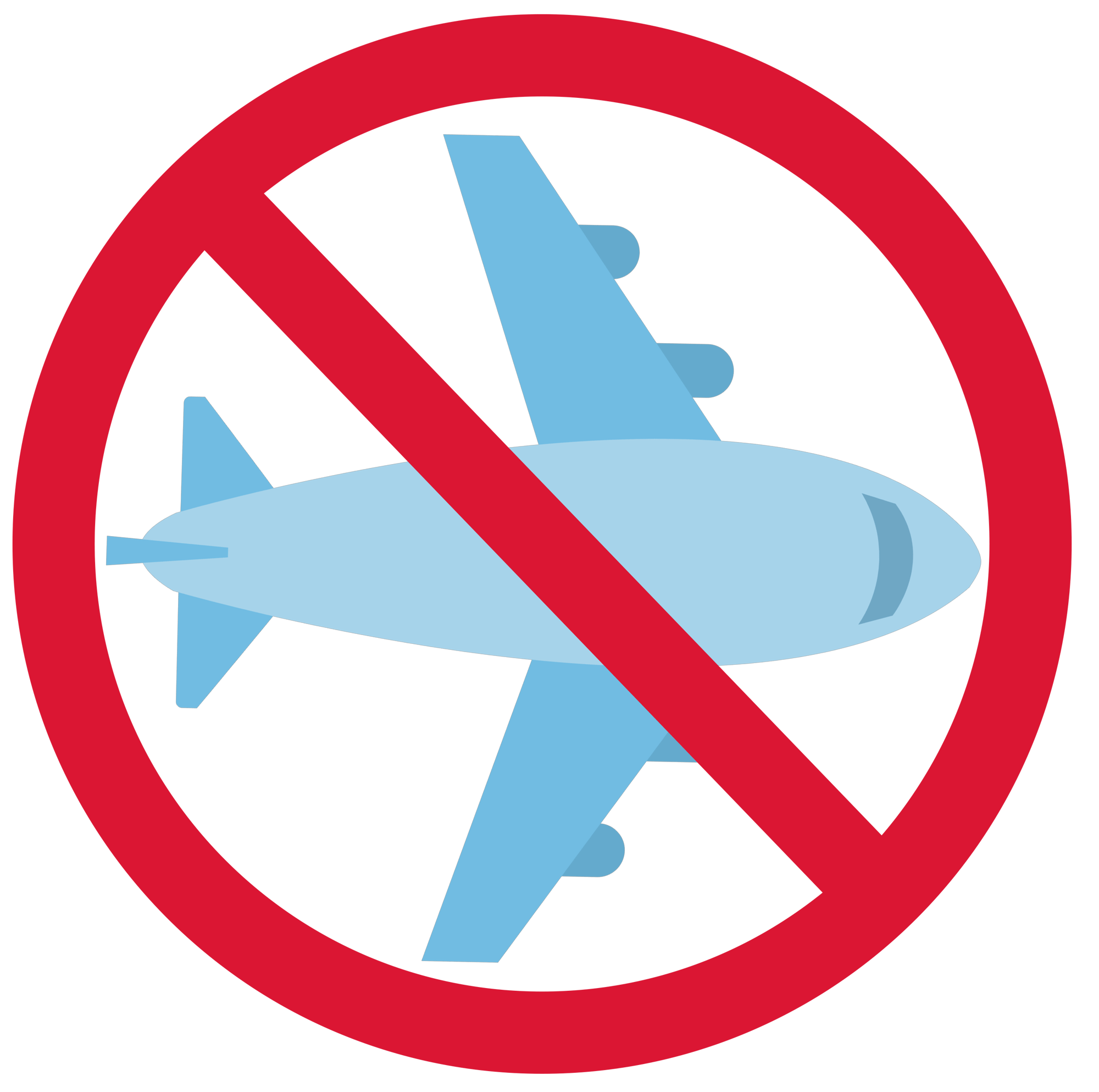 no airplane icon