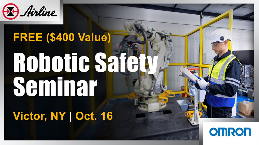 Free Event: Robotics Safety Seminar | Victor, NY
