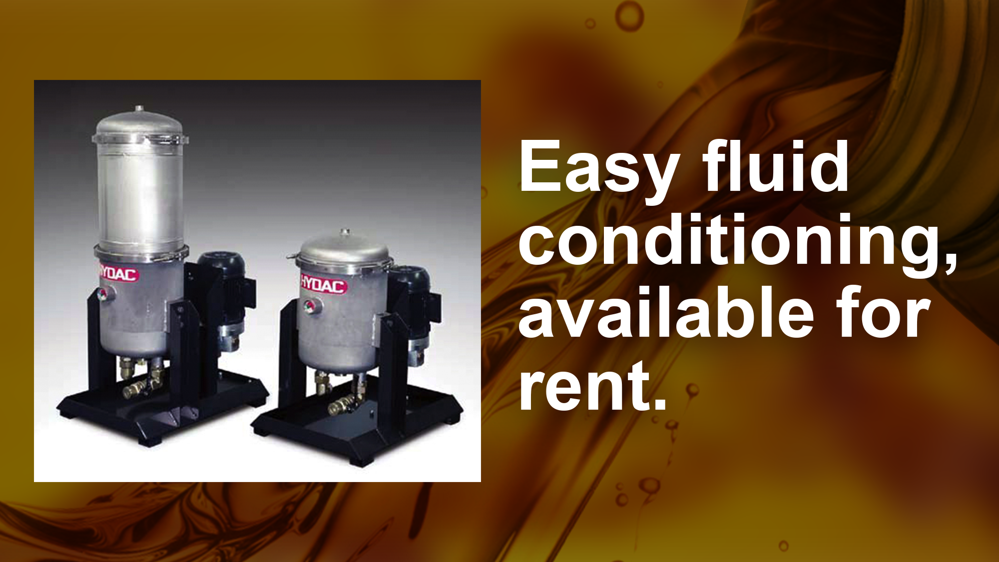 OLF Offline Filtration Unit Rental